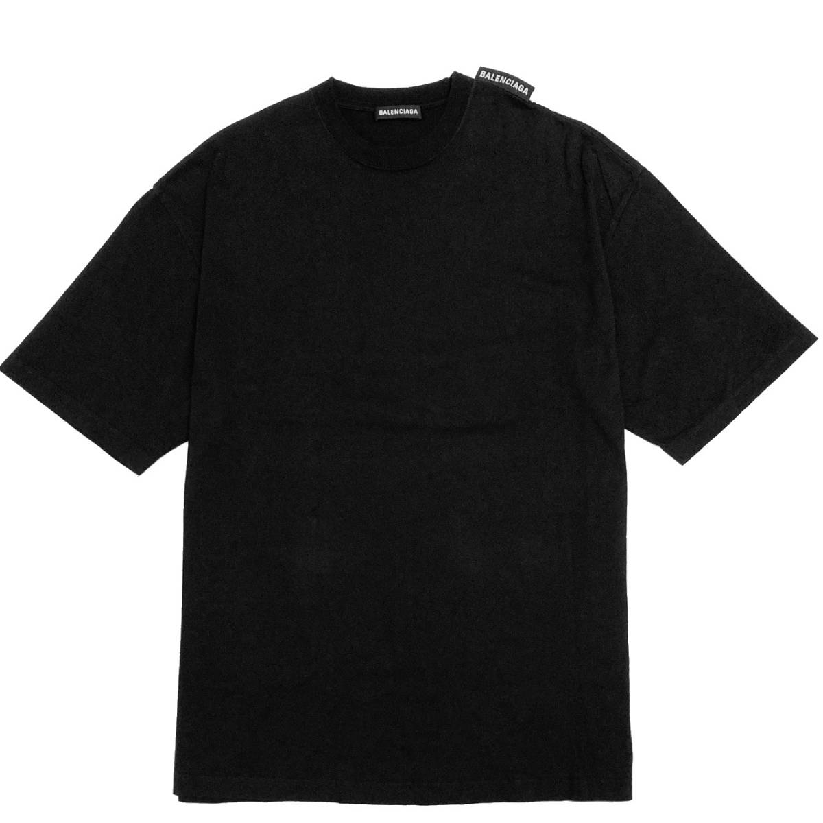 定価7.2万 国内正規品 BALENCIAGA LOGO TAB REGULAR T-SHIRT XSサイズ 