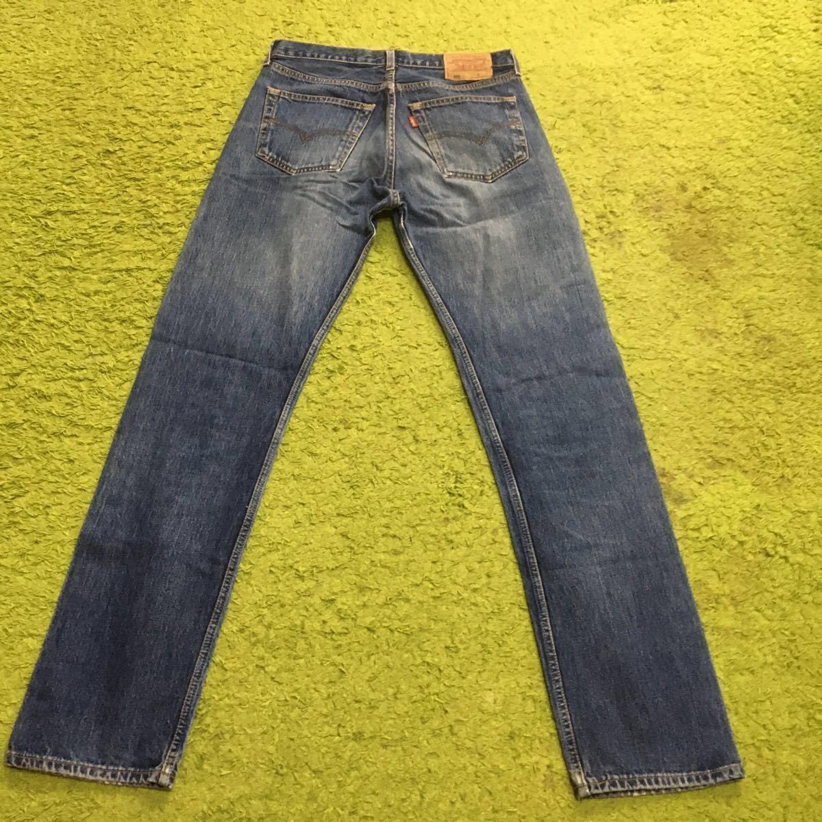 【made in Spain】Euro Levi's/リーバイス501/W31L34/濃紺/0102上物/縦落ちgood/