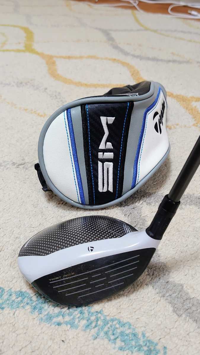 中古美品 TaylorMade SIM MAX フェアウェイウッド (日本仕様) 5W 18