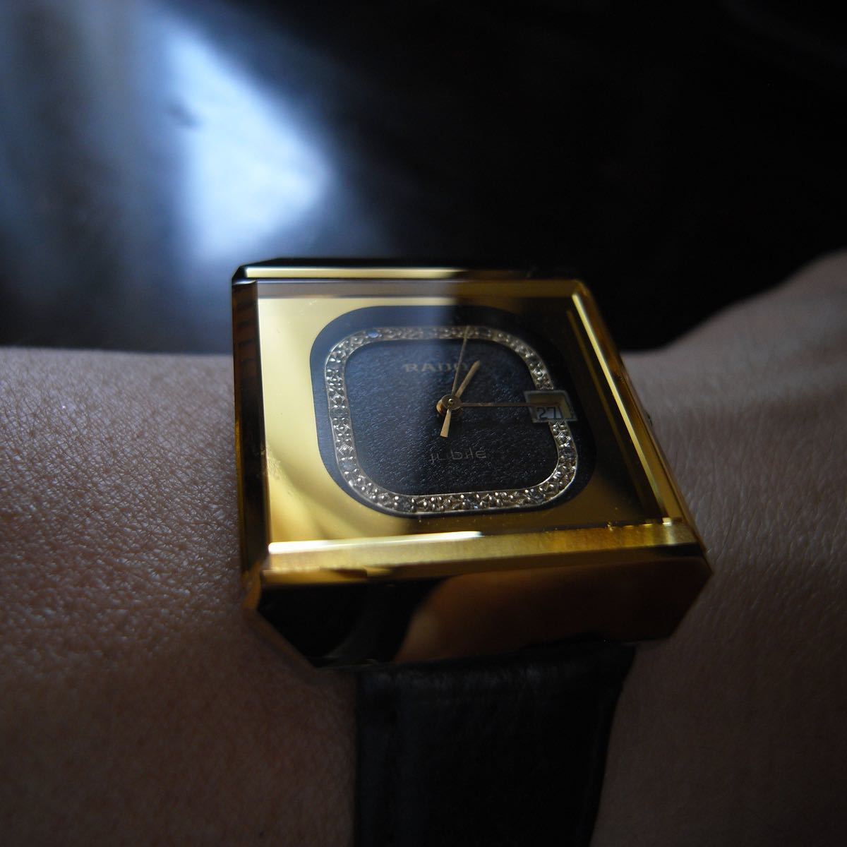 時計 腕時計 ラドー RADO jubile ダイヤ 4P RADO jubile ラドー ジュビリー 超硬 JUNK扱い ラドー RADO ジュビリー
