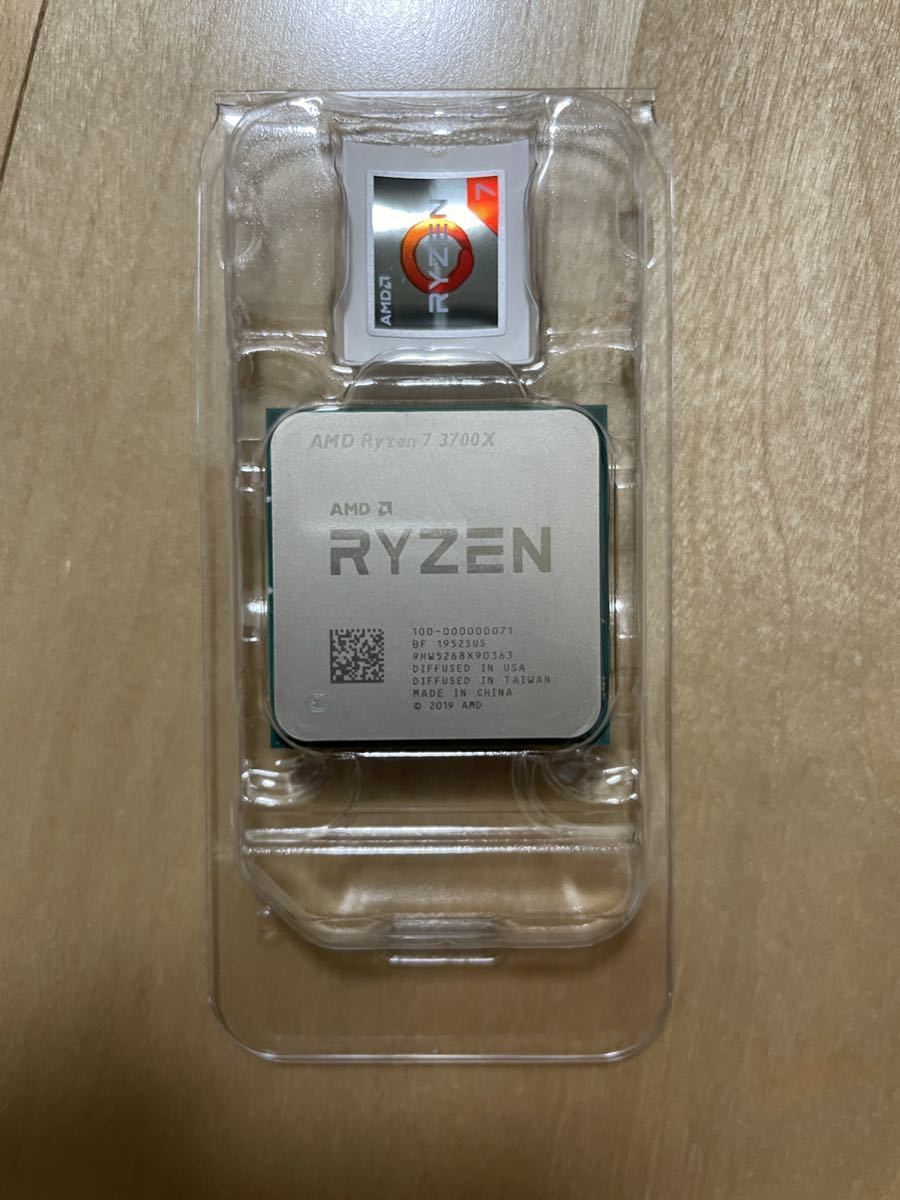 0 3700X CPU AMD Ryzen - 動作確認済 ピン曲がり無 Windows11対応 動作