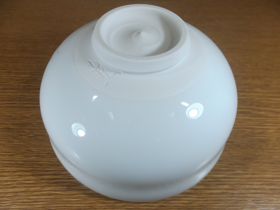 ◎【真作保証】 初代 奥川忠右衛門 自作 白磁茶器 人間国宝 重要無形