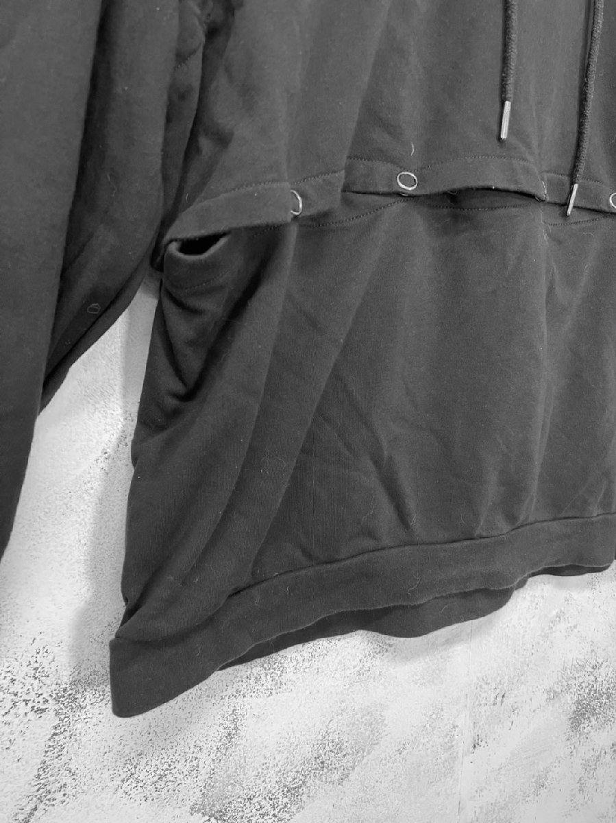 ☆IKUMI イクミ☆ SNAPBOTTON HOODIE」スナップボタンプルオーバー  