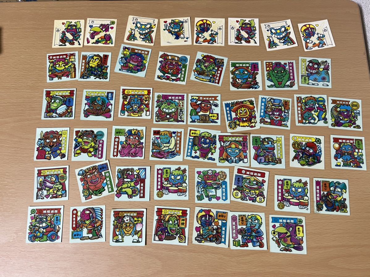 ドキドキ学園 当時物 大量 シール マイナー ストック チョコ Furuta