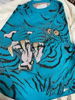 wackomaria 2022ss TimLehi Jaguarsweater ターコイズXL