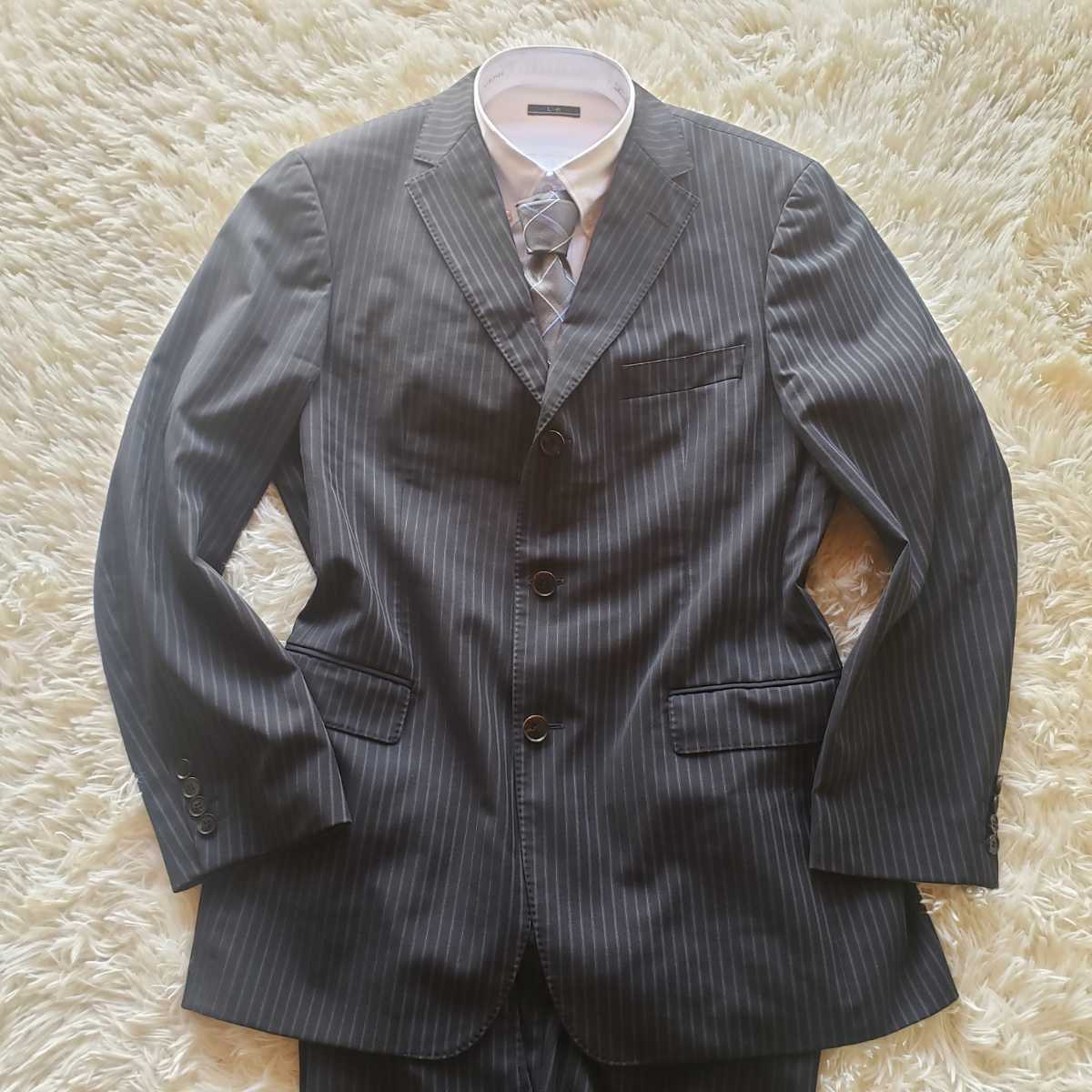 美品】ヒューゴボス『大人の総裏地』HUGO BOSS スーツセットアップ 