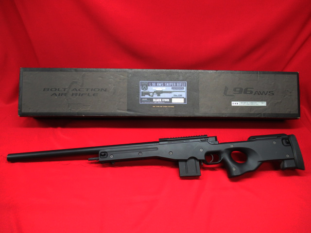 L96 AWS SNIPERRIFLE エアガン オリーブドラブ バイポッド付き L96 AWS