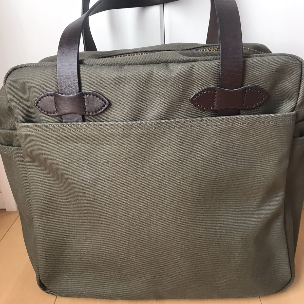 美品 FILSON フィルソン トートバッグ RUGGED TWILL TOTE BAG WITH 