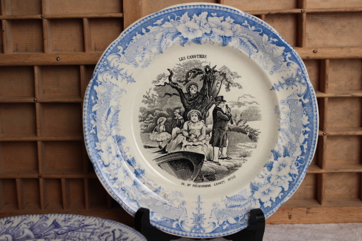フランスアンティーク GIEN LUNEVILLE CREIL ET MONTEREAU フランスアンティーク GIEN LUNEVILLE CREIL ET MONTEREAU