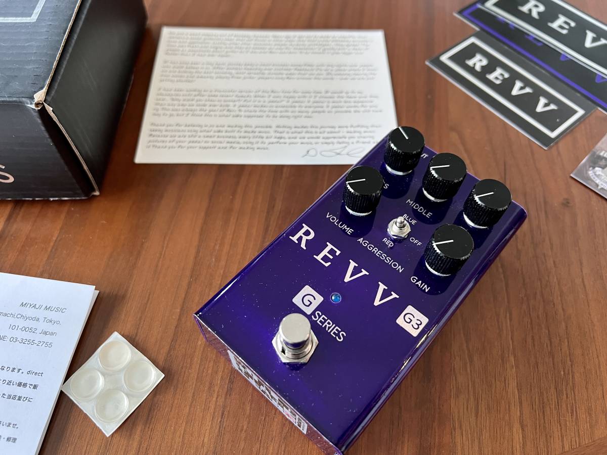 G3 Revv Amplification | REVV Pedal Anniversary オーバー - Black G