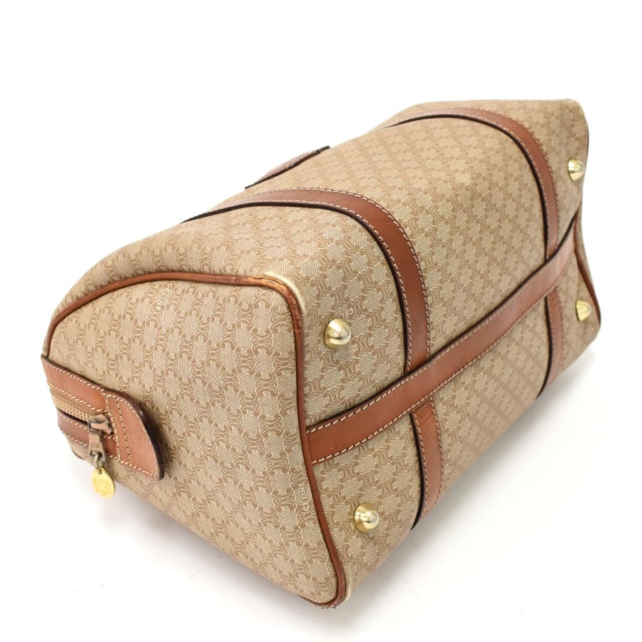 CELINE ミニボストンバッグ セリーヌ 公式通販 マカダム ミニボストン ミニ ハンドバッグ PVC CELINE(セリーヌ) バッグ・カバン(レディース 1円スタートヴィンテージ レザー ボストン 白 (CELINE⁄ボストン