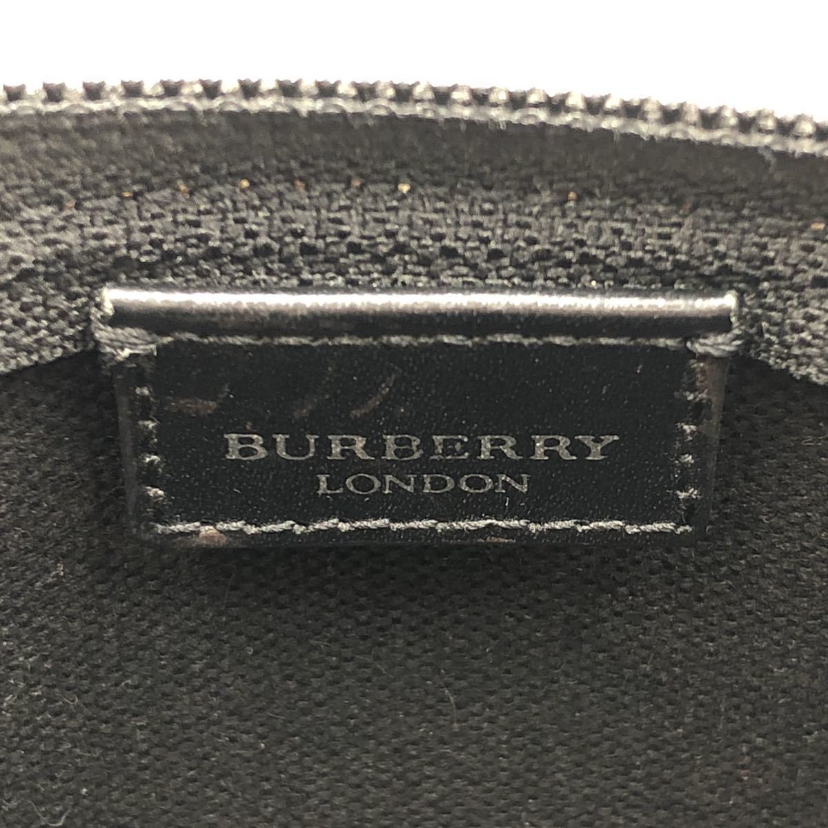 I10.3OM-3☆BURBERRY バーバリー ミニバッグ☆チェック柄/ポーチ/BAG