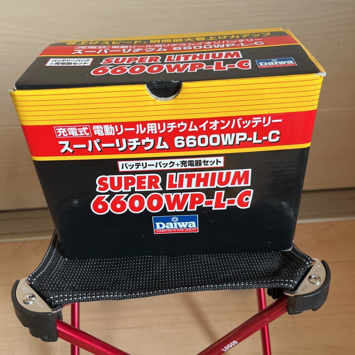 DAIWA スーパーリチウム 6600WP-L-C 充電式電動リール用リチウムイオン