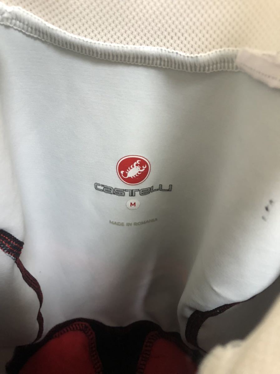 カステリ ビブショーツ CASTELLI ロッソコルサ ROSSO CORSA 黒 M JT284 Castelli JY158 Rosso - INFERNO Corsa W
