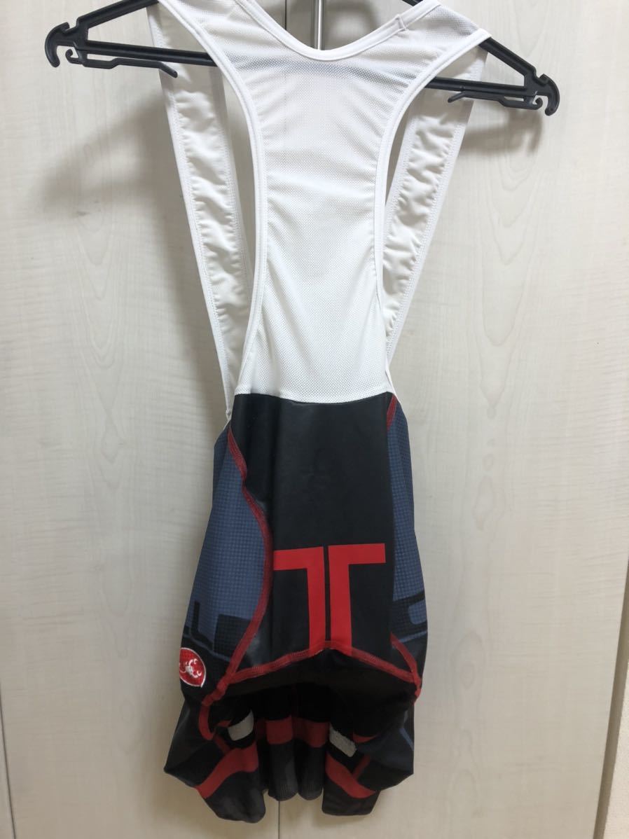 カステリ ビブショーツ CASTELLI ロッソコルサ ROSSO CORSA 黒 M JT284 Castelli JY158 Rosso - INFERNO Corsa W
