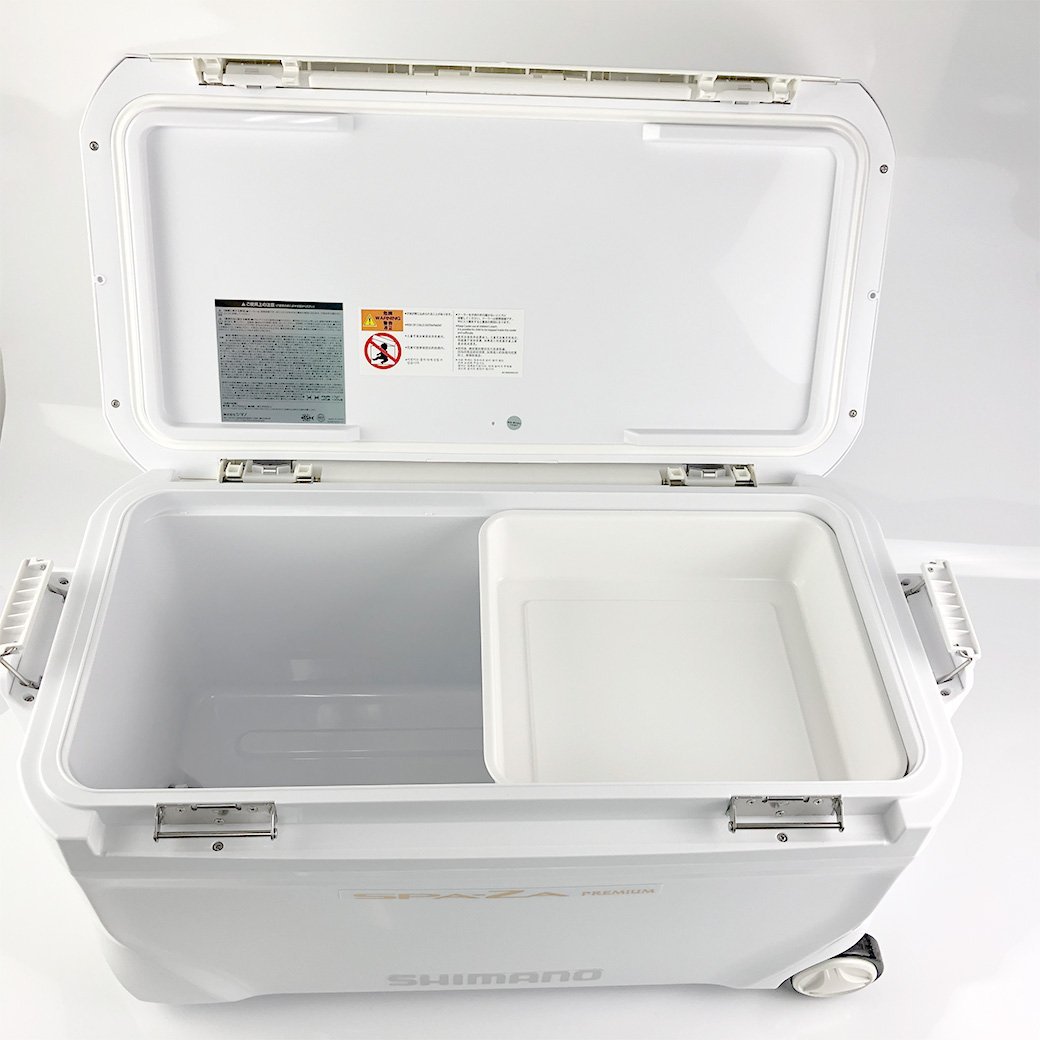 美品】シマノ スペーザ プレミアム 250 キャスター ピュアホワイト  