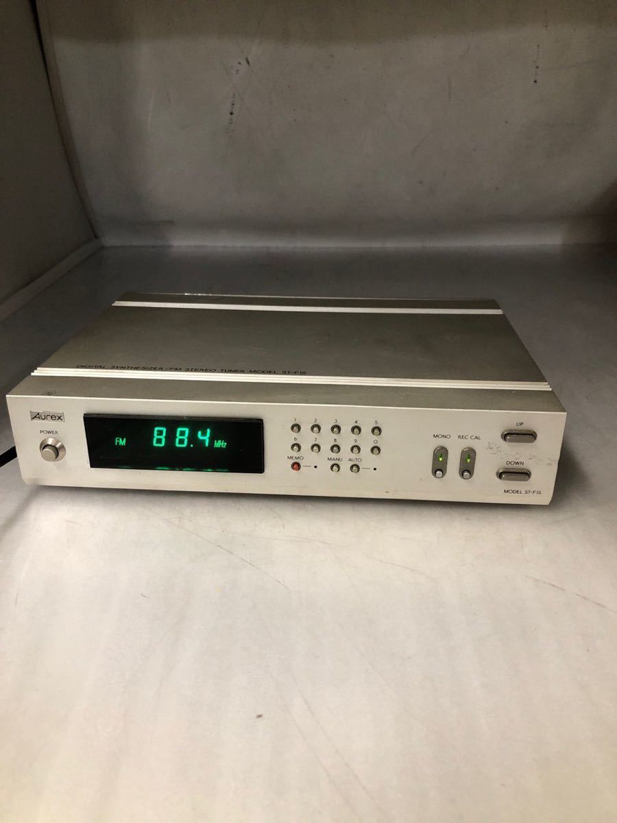 赤字超特価，送料無料 Aurex 東芝オーレックス FM専用チューナー ST-F15(チューナー)｜売買されたオークション情報、yahooの商品情報をアーカイブ公開 - オークファン チューナー