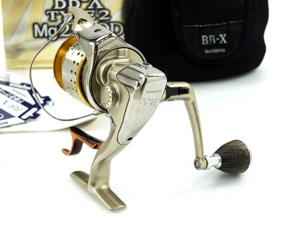 ☆稀少 シマノ 04 BB-X TYPE2 Mg2500D 替えスプール2個付 タイプ2 