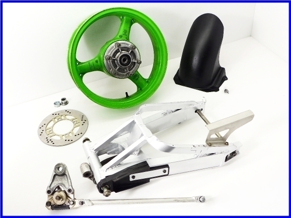 W5》良品♪ZXR400R('89) 純正リア周りset♪スイングアーム/ホイール