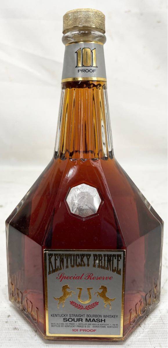 未開栓　KENTUCKY PRINCE ケンタッキー プリンス 101 SOUR MASH BOURBON WHISKY バーボン ウイスキー 750ml