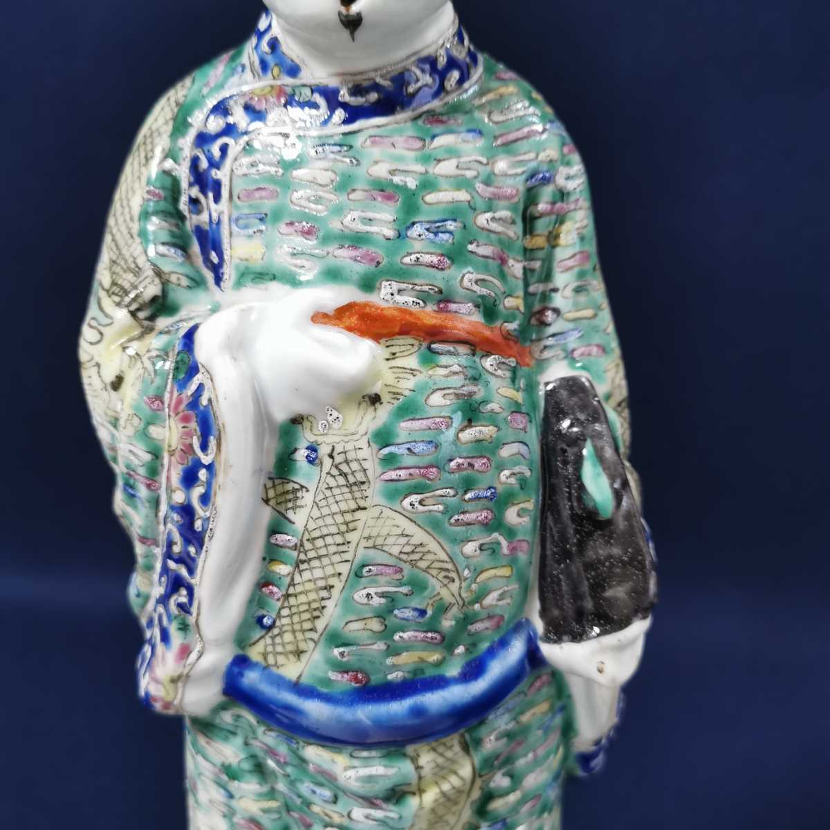 粉彩 中国美術 清時代 - 古美術 古陶磁器 置物 SAKURA 唐物 美しさ