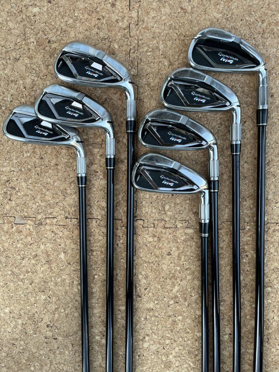 TaylorMade テーラーメイド M4 アイアン 4-P 7本セット フレックスS 