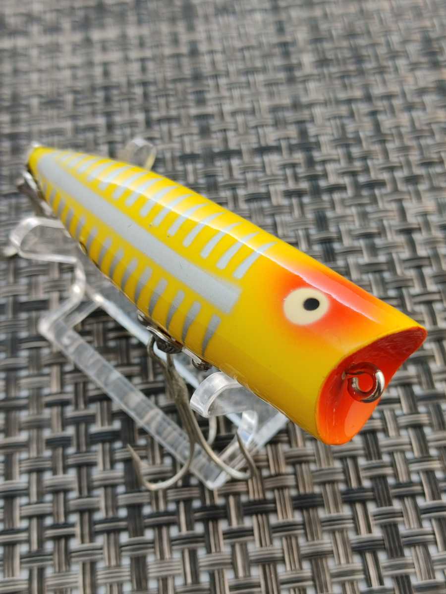 ヘドン チャガースプーク (XRY)縦割り・吹き目美品オールドルアー