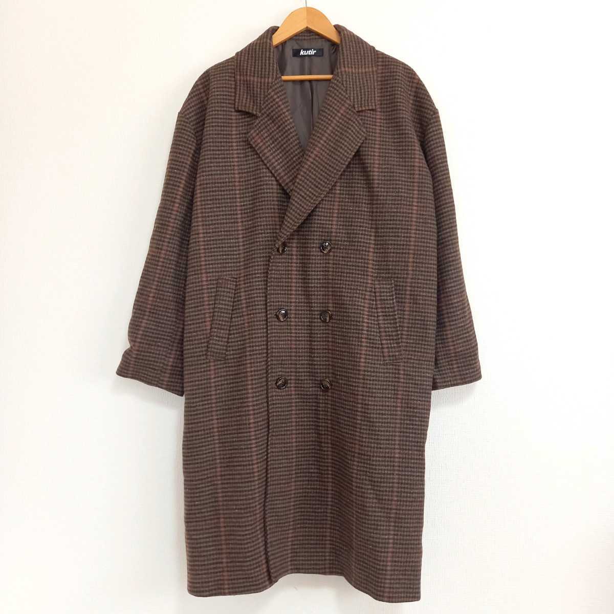 ジャケット クティール メンズ 良品 kutir クティール ロング 