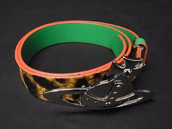 【人気SALE，定番人気】 1円 同様 Vivienne Westwood ヴィヴィアンウエストウッド オーブ クロコダイル型押しパテントレザー ベルト ブラック系 AD0423スM(その他)｜売買されたオークション情報、yahooの商品情報をアーカイ 服飾小物