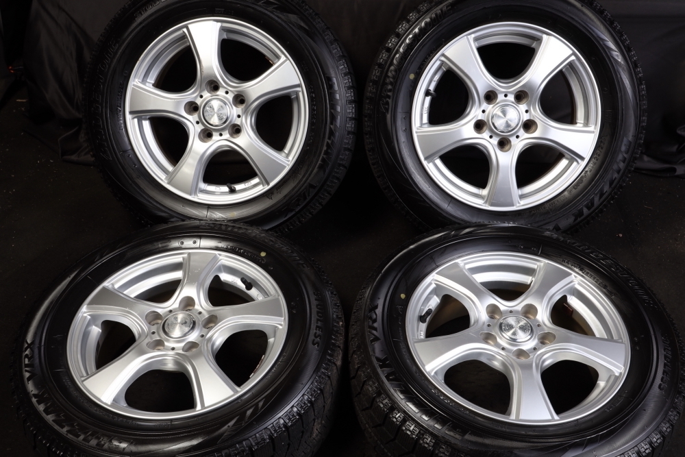 ☆バリ山 195/65R15 ブリヂストン スタッドレス VRX エスクァイア 