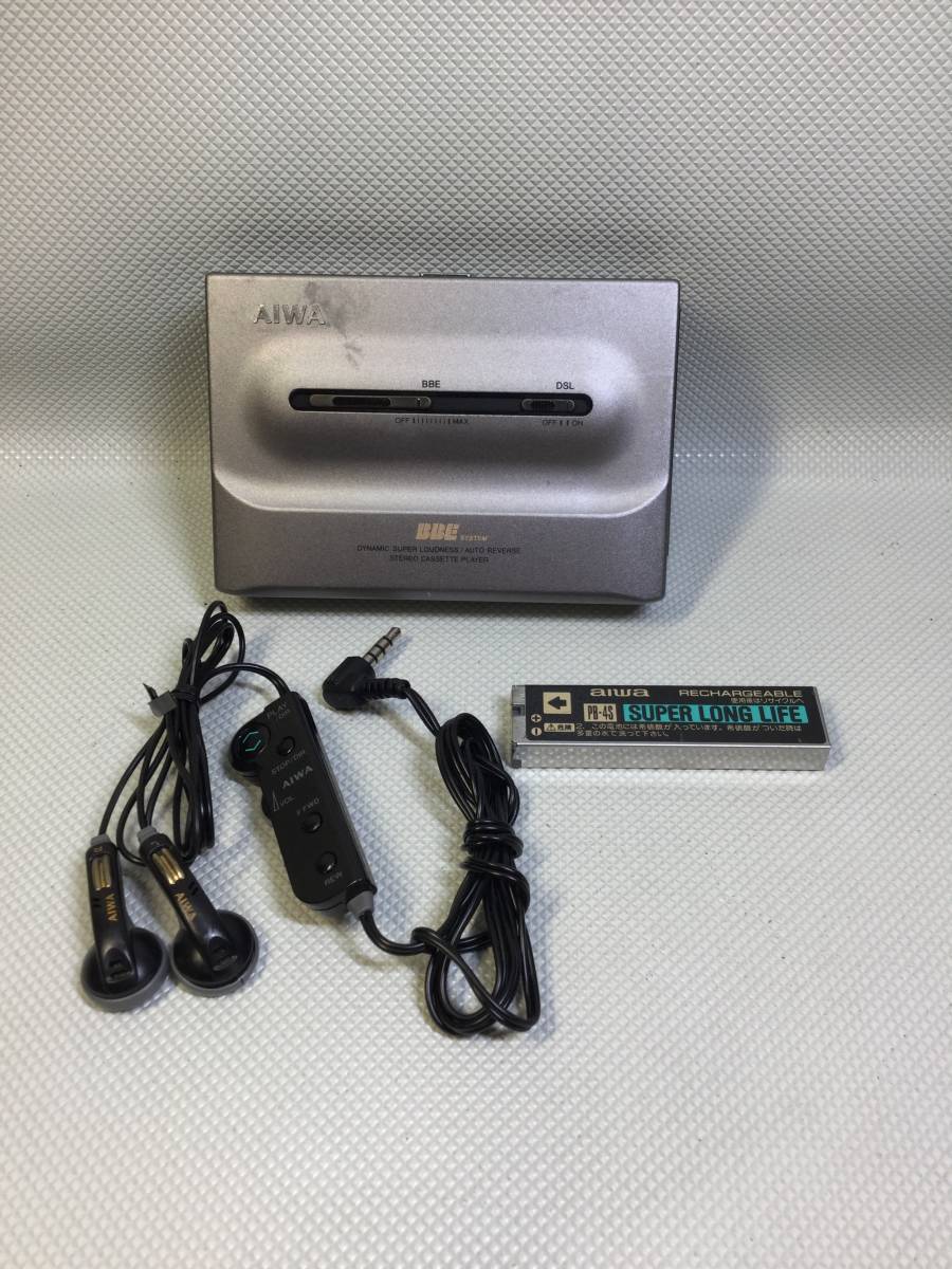 AIWA カセットプレーヤー HS-PL50 動作未確認 アイワ/AIWA ポータブル