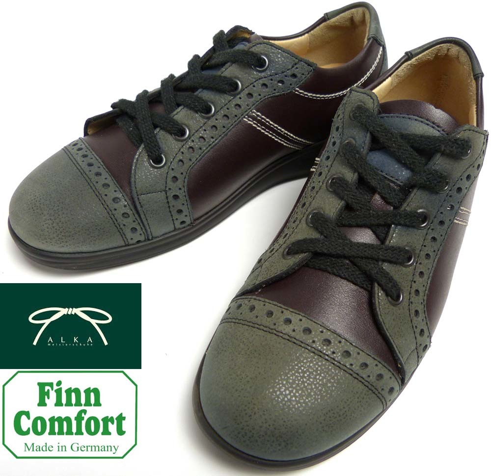 ドイツ製 Finn Comfort × ALKA / アルカ フィンコンフォートコンビ 