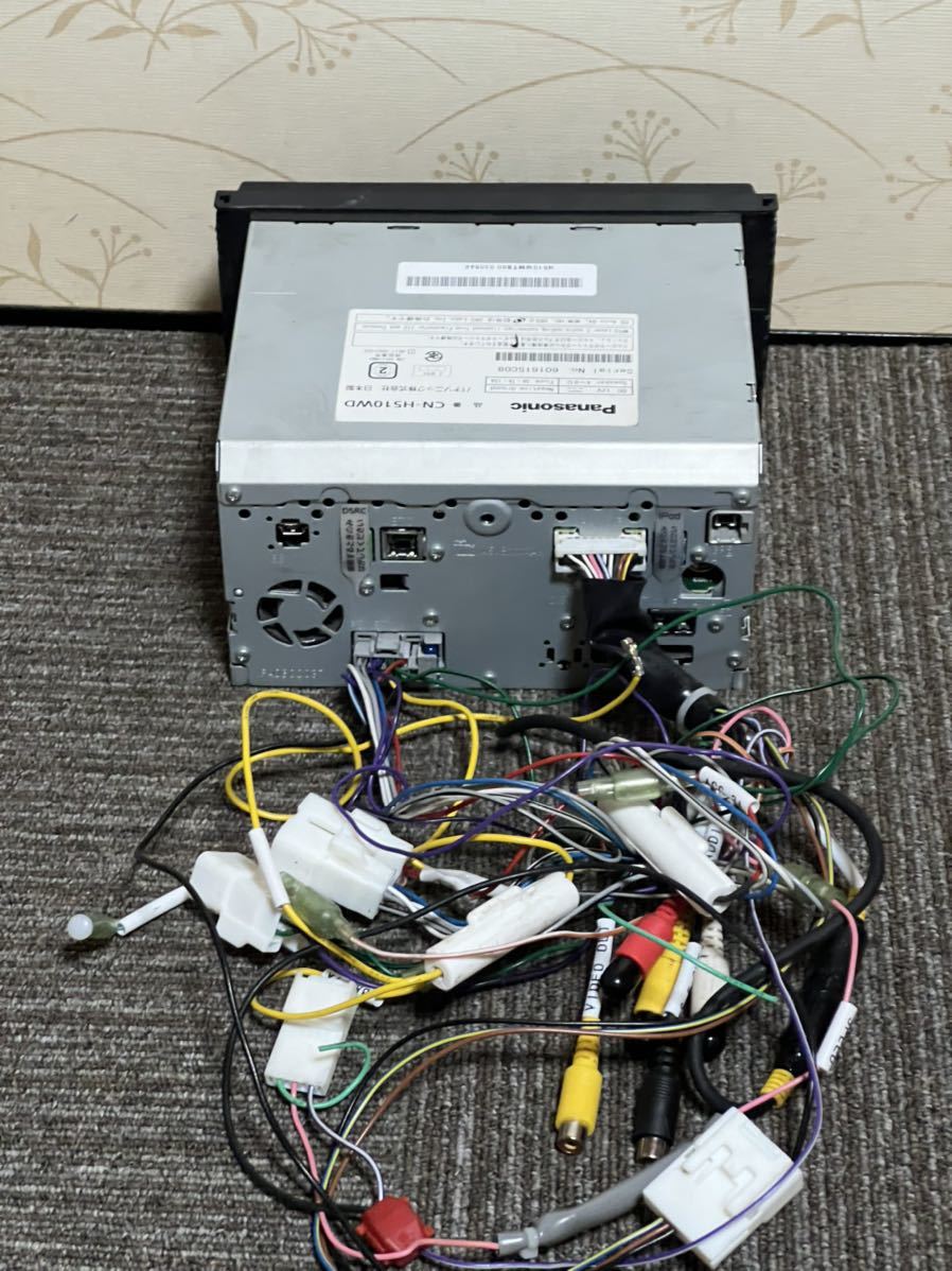 パナソニックストラーダ ( CN-H510WD ) HDD ナビ S.No ( 601615008