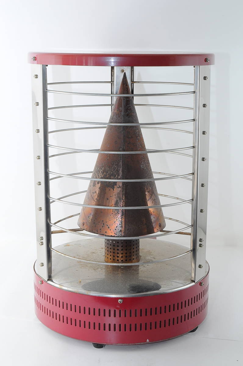 モハ57]動作品 青木能率研究所 AK式足熱都市ガスストーブ ニュー