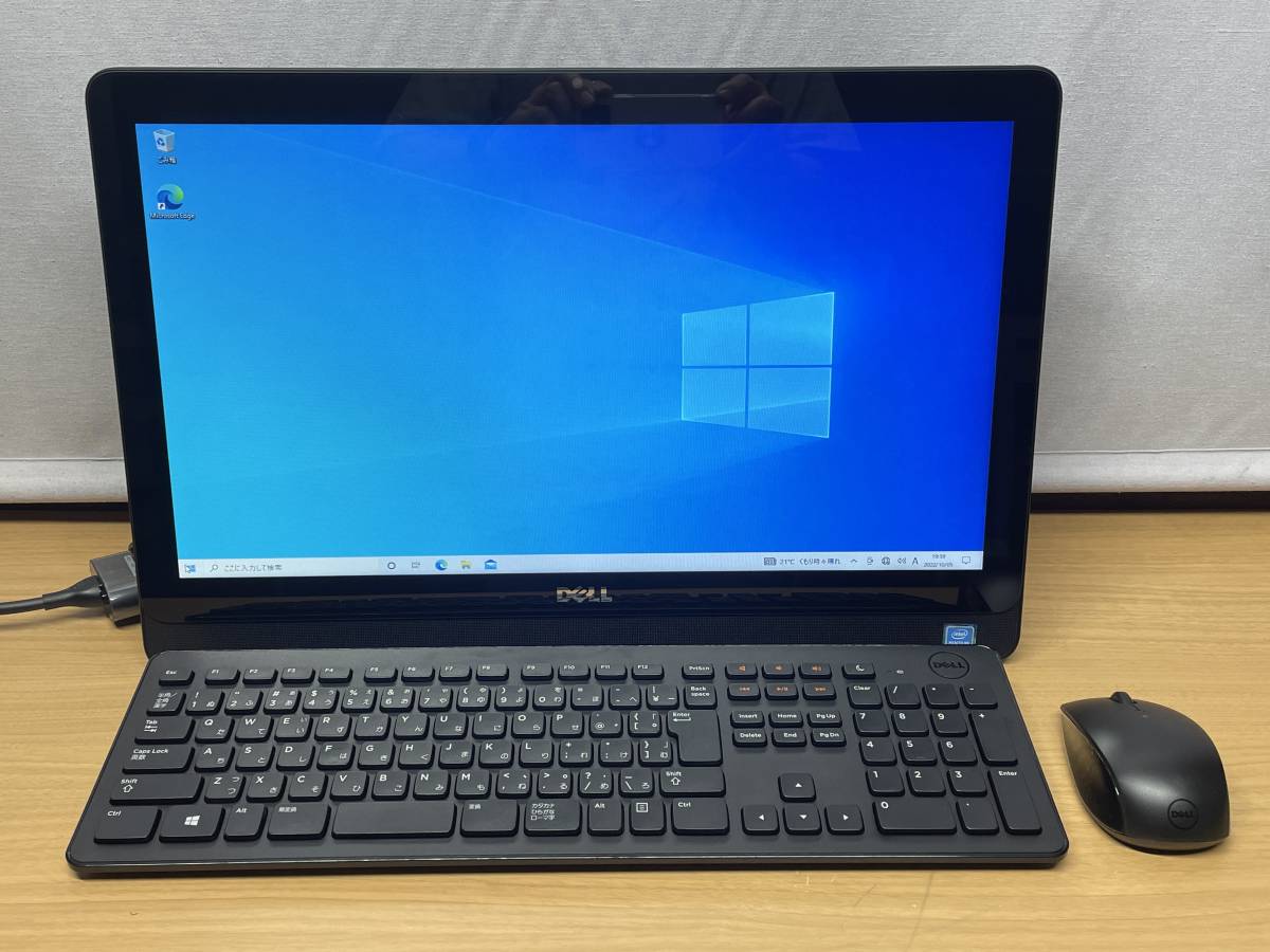 新作入荷，SALE タッチパネル 19.5インチ AIO オールインワン PC DELL Inspiron 20-3052 Pentium N3700 DDR3L-4GB SSD250GB カメラ付(モニタ一体型)｜売買されたオークション情報、yahooの商品情報をアーカイブ公開 - オークファ デル