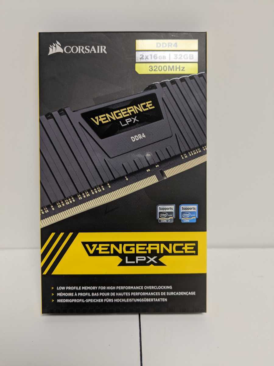  CORSAIR VENGEANCE LPX DDR4 3200Mhz 32GB 2x16GB(その他)｜売買されたオークション情報、yahooの商品情報をアーカイブ公開 - オークファン DIMM