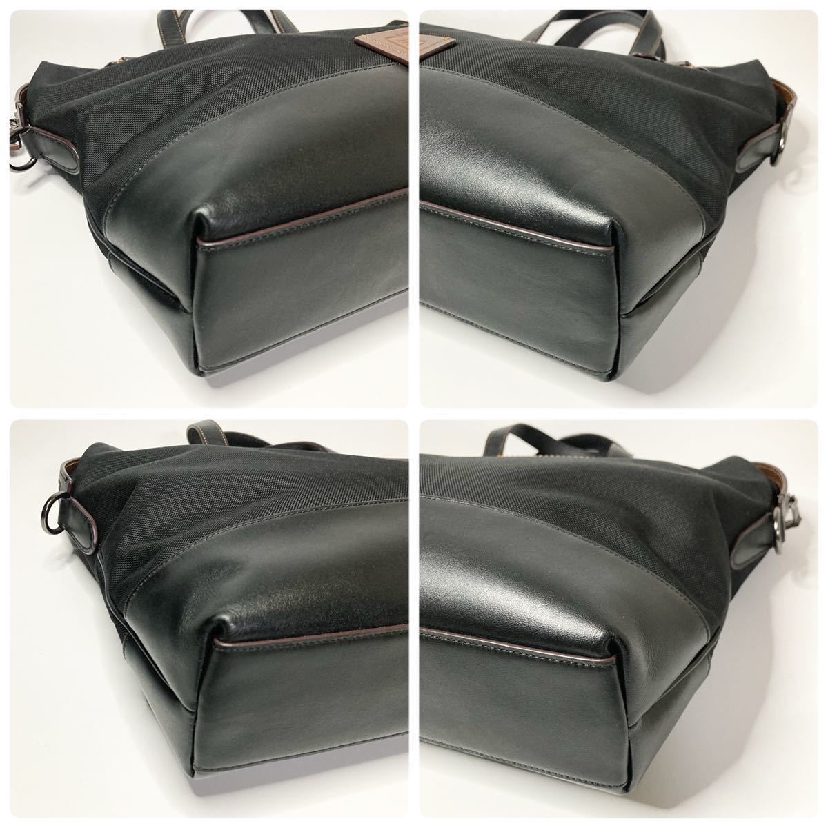 級 COACH コーチ アカデミー ホールドオール 31592 2way トートバッグ 