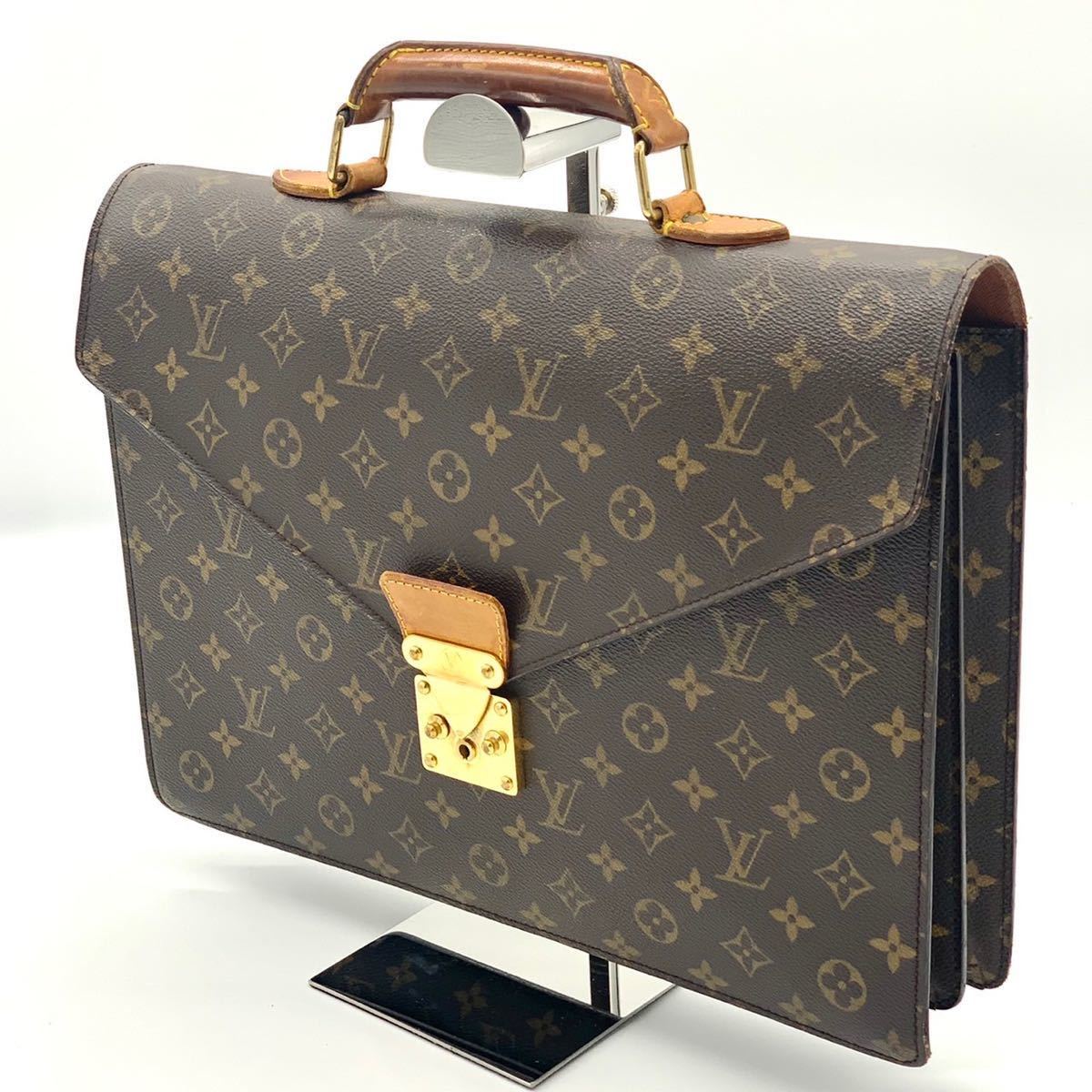 1円 スタート LOUIS VUITTON ルイヴィトン モノグラム セルヴィエット 