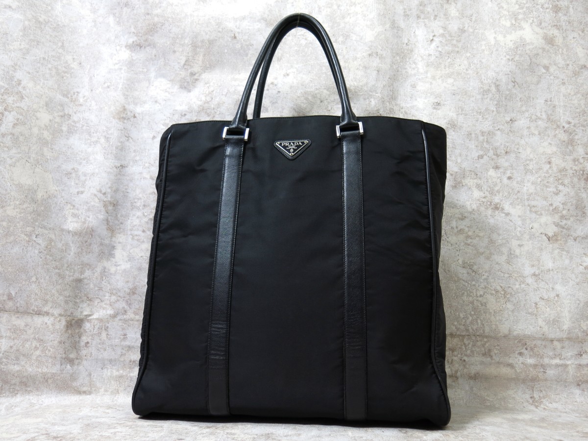 プラダ PRADA テスート ナイロン 極美品 - トライアングルロゴ 