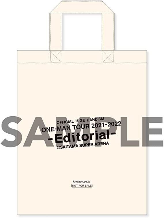 Official髭男dism 2022ツアー Editorial かるく エコバッグ