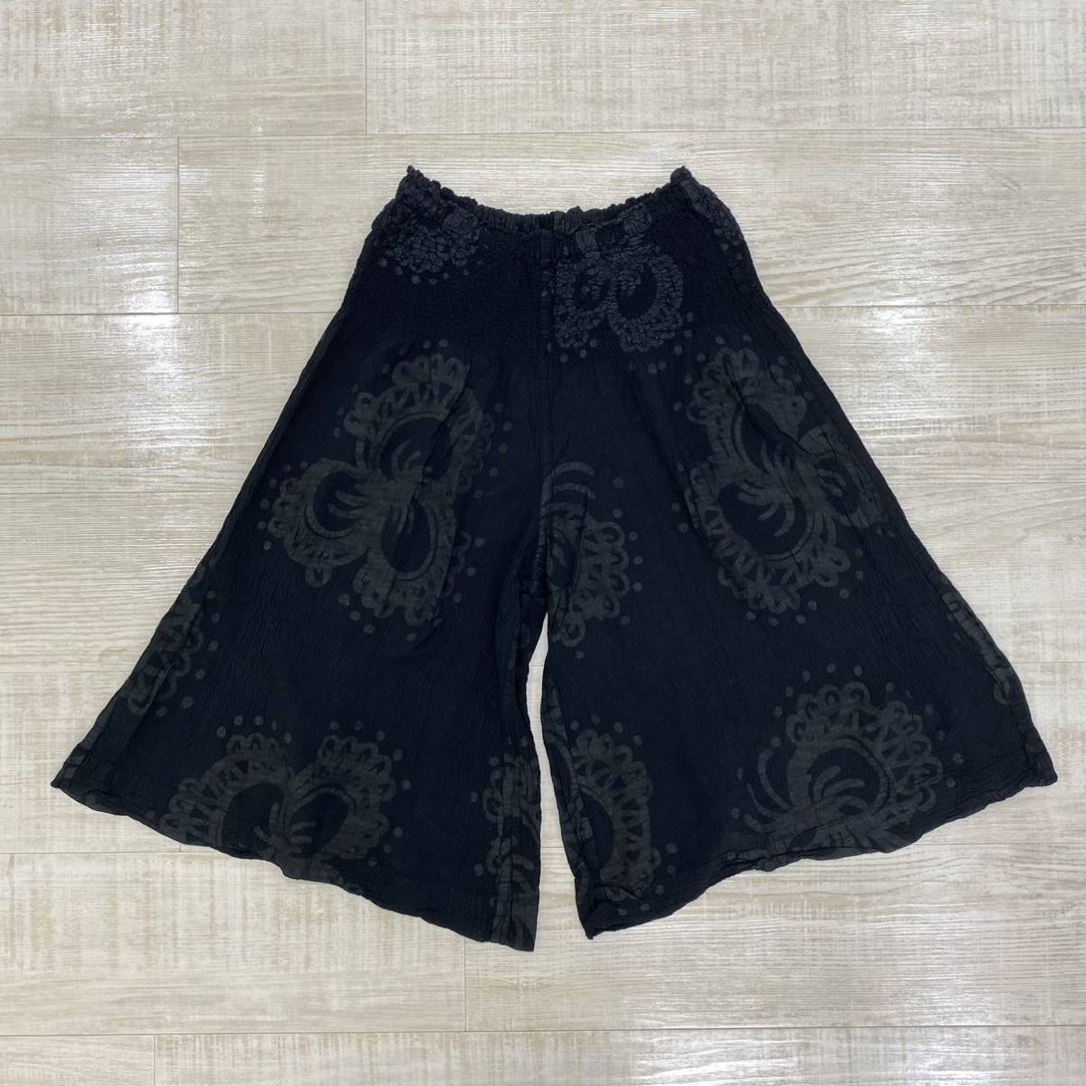 【SALE，人気SALE】 ISSEY MIYAKE me イッセイミヤケ ミー カリフラワー シワシワ プリーツ ガウチョ パンツ 柄入り 大人 オシャレ デザイン サイズ FREE 69(その他)｜売買されたオークション情報、yahooの商品情報をア 女性用