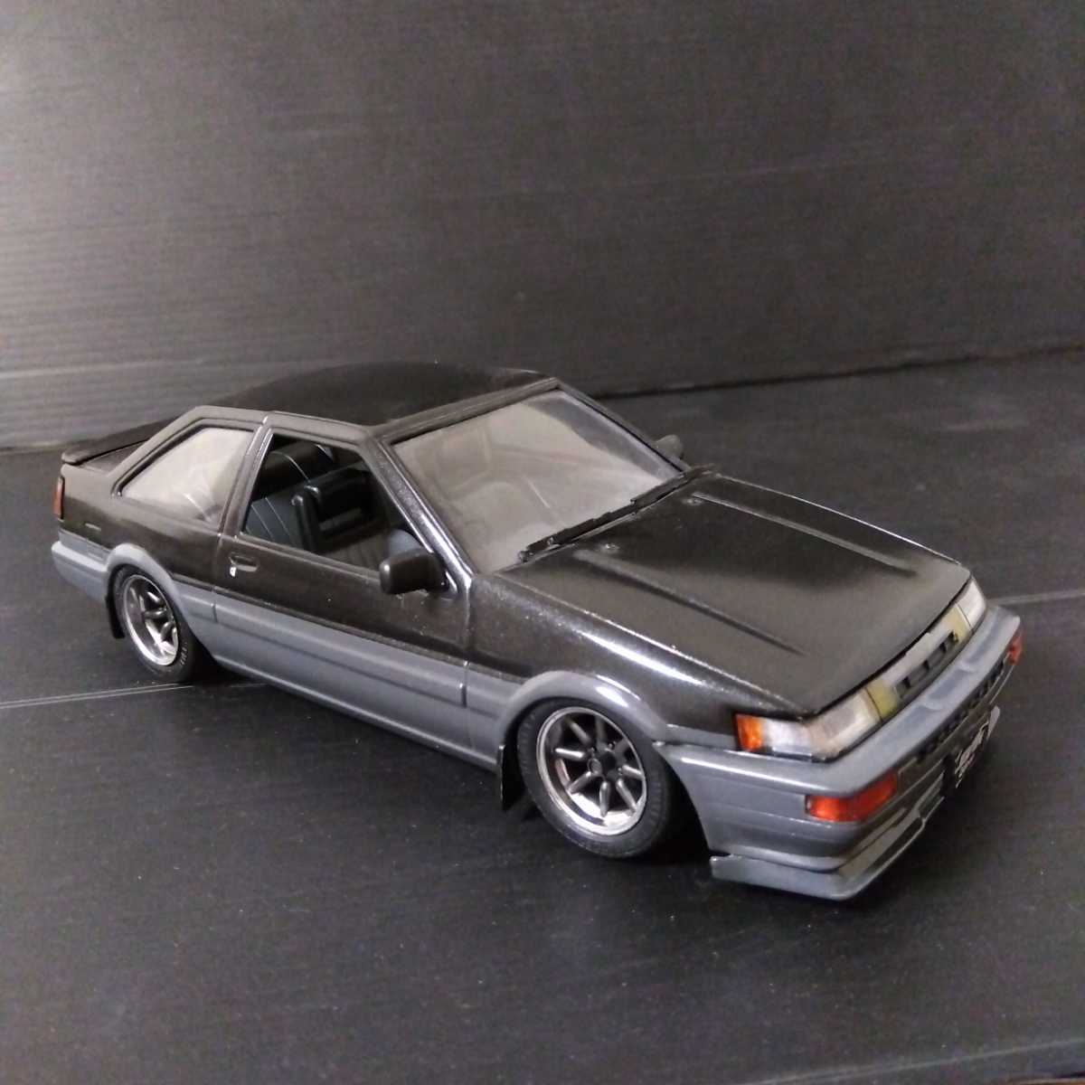 フジミ1/24 AE86レビン2ドア 完成品 シャコタン 街道レーサー(完成品 