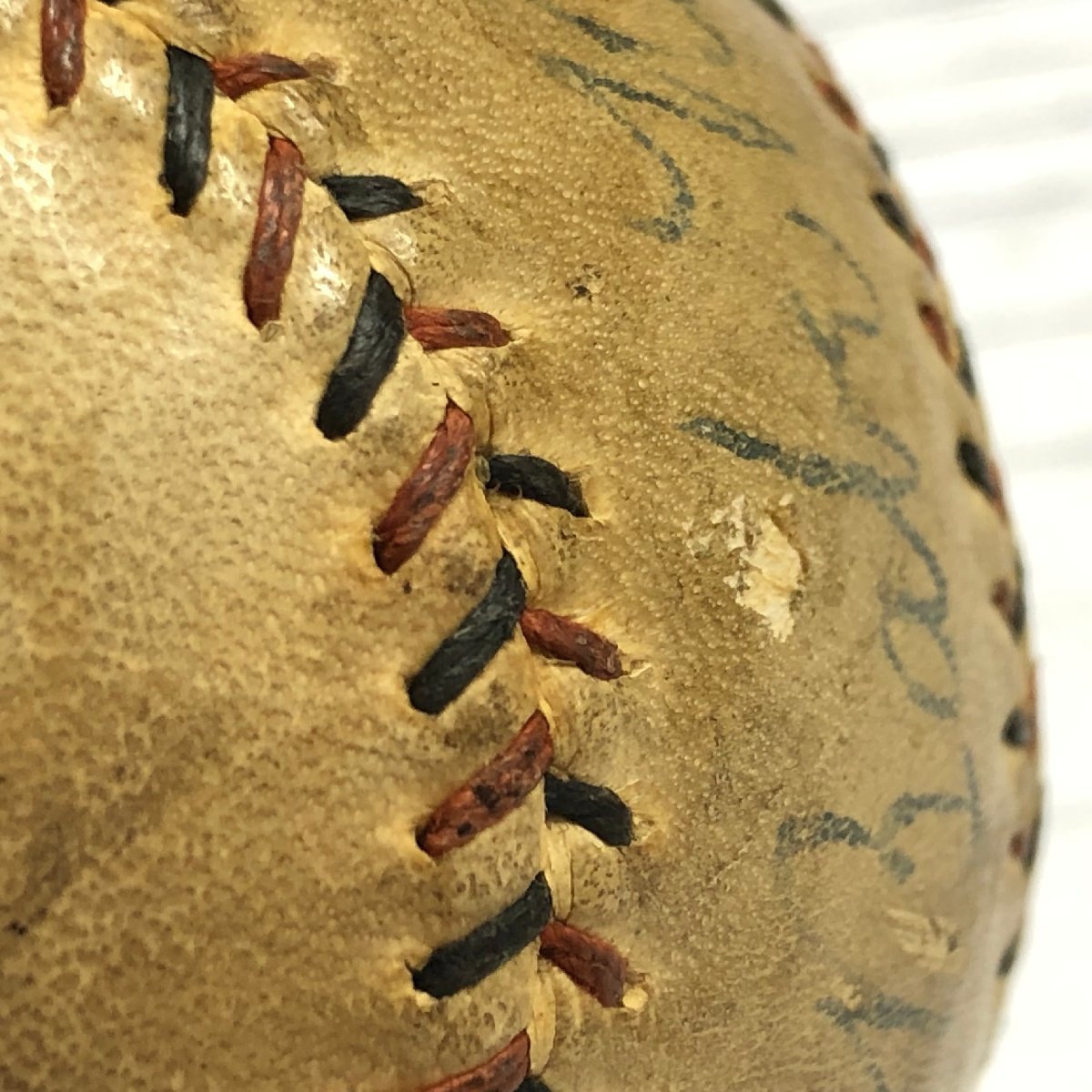 f001 B 珍品 希少 昭和9年 1934 日米野球 全米チーム 直筆 サイン