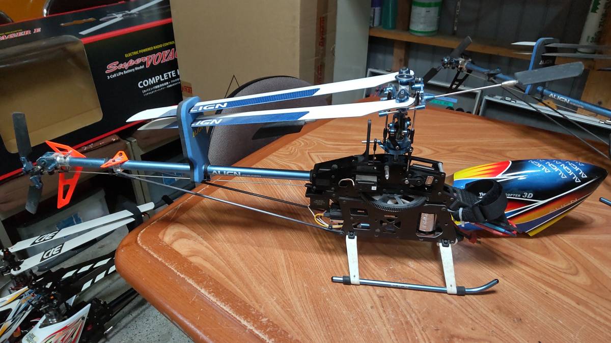 TREX 450と250 4機 0 Align 1 AIR-RC – DS450⁄455