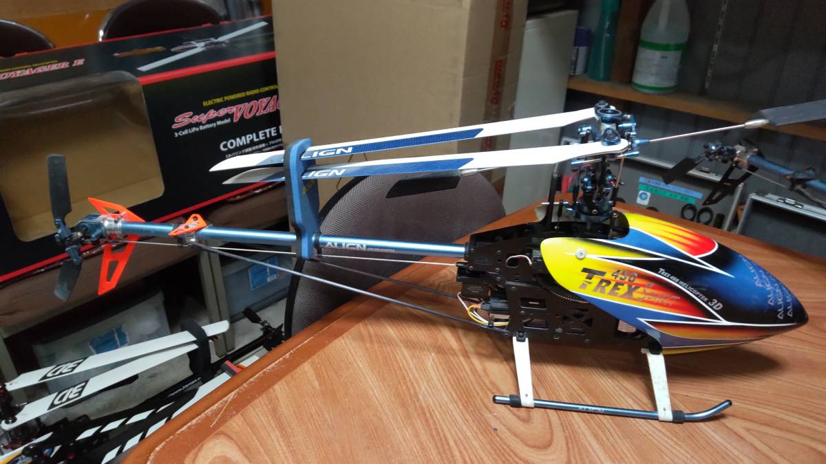 TREX 450と250 4機 0 Align 1 AIR-RC – DS450⁄455