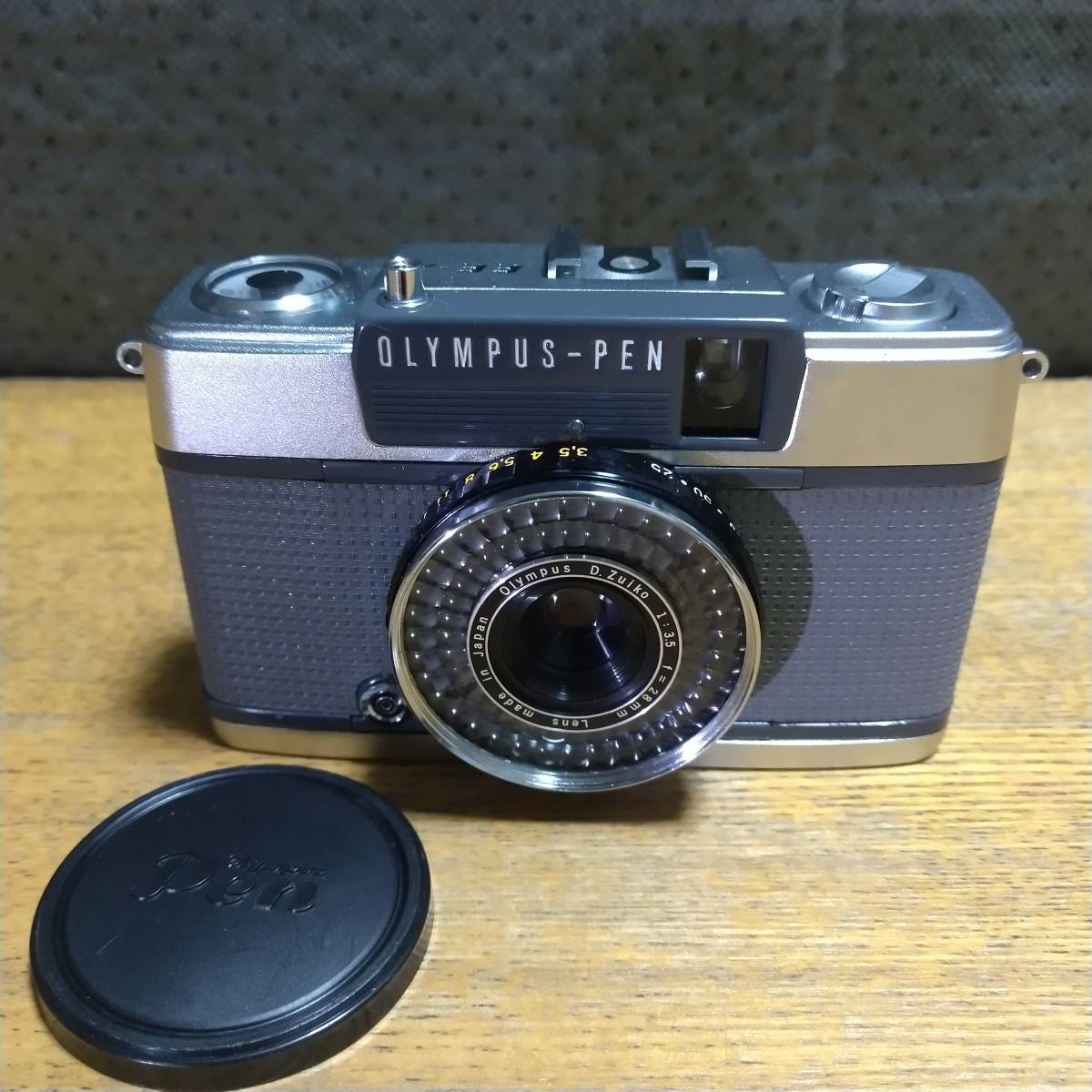 美品】☆OLYMPUS-PEN EE-2/D.Zuiko 28mm F3.8 赤ベロOK! ☆