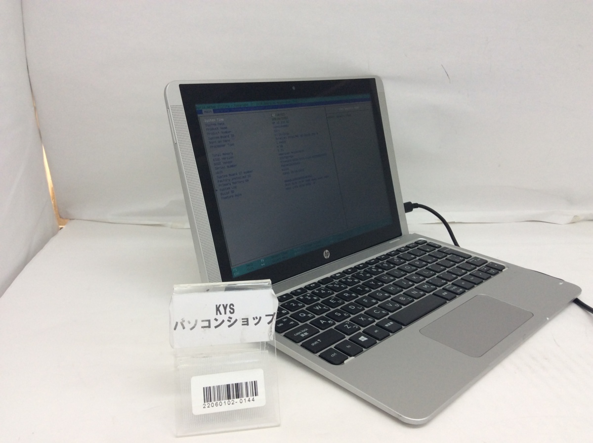 ジャンク/ HP HP x2 210 G2 Intel Atom x5-Z8350 メモリ4.1GB MMC125
