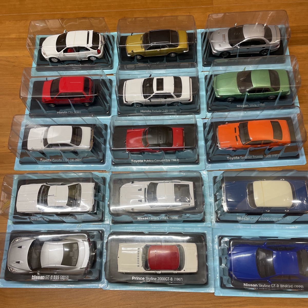 アシェットコレクションズ 国産名車コレクション1/24 15車両 ミニカー