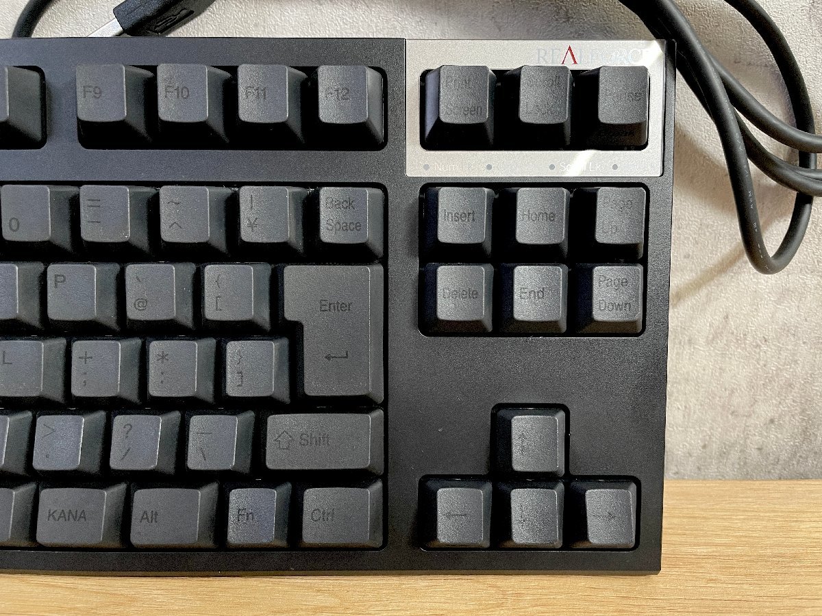 東プレREALFORCEキーボードR2TLA-JP4-BK/AHAZ05本体のみ 製品