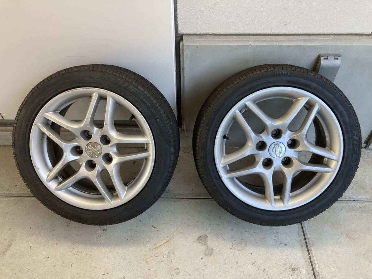 スカイライン | 日産(純正) のパーツレビュー 16インチアルミホイール